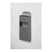 VAR Cendrier mural WH 51 avec plaque argent 0,8 l/4 l