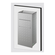 VAR Cendrier mural WH 62 alu anodisé 2 l/16 l