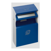 VAR Cendrier mural WH 63 bleu gentiane 15 l