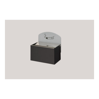 VAR Cendrier mural WH 9 avec plaque anthracite 0,4 l