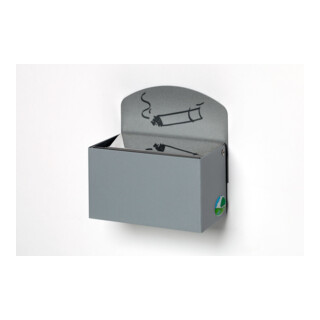 VAR Cendrier mural WH 9 avec plaque argent 0,4 l