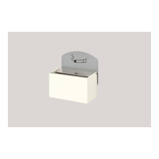 VAR Cendrier mural WH 9 avec plaque blanc 0,4 l