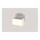 VAR Cendrier mural WH 9 avec plaque blanc 0,4 l-1