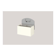 VAR Cendrier mural WH 9 avec plaque blanc 0,4 l