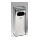 VAR Cendrier/Poubelle 32 l avec couvercle en acier inoxydable poli 32 l-1