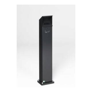VAR Cendrier SG 124 anthracite 2 l