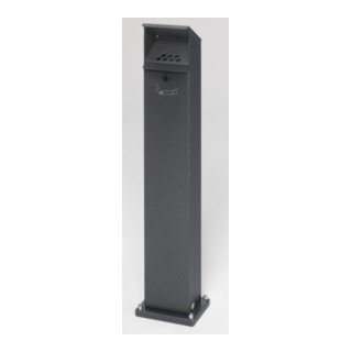 VAR Cendrier SG 124 argent antique 2 l