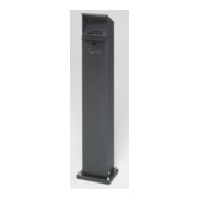 VAR Cendrier SG 124 argent antique 2 l