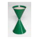 VAR Cendrier sur pied vert-1