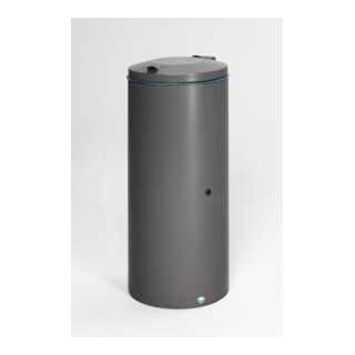 VAR Collecteur de déchets 120 l avec porte battante et serrure à double panneton, similaire DB 703