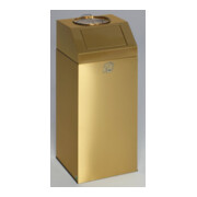 VAR Collecteur de déchets/cendrier 76 L, insert cendrier laiton 82 L