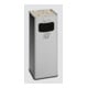 VAR Collecteur de déchets/cendrier B 25R argent 31,7 l-1