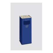 VAR Collecteur de déchets/cendrier B 25R bleu gentiane 31,7 l