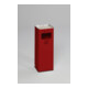 VAR Collecteur de déchets/cendrier B 25R rouge 31,7 l-1