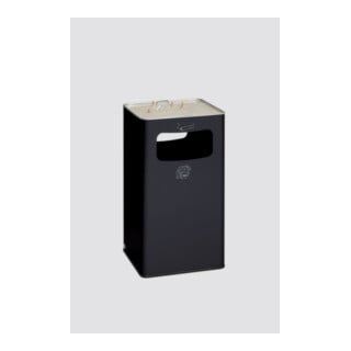 VAR Collecteur de déchets/cendrier B 42R anthracite 96,1 l