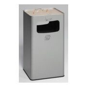 VAR Collecteur de déchets/cendrier B 42R argent 96,1 l