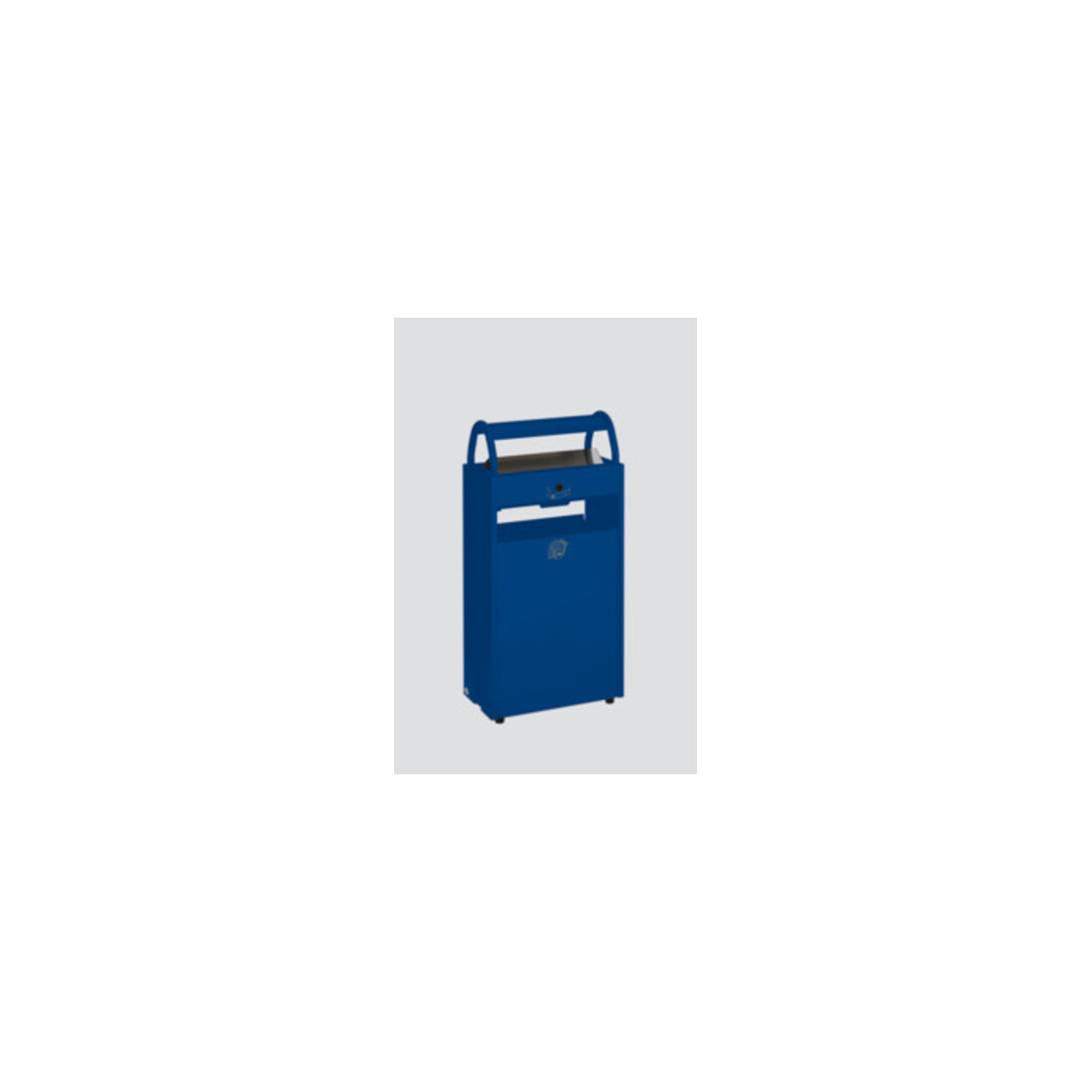 VAR Collecteur de déchets/cendrier B 48 bleu gentiane 9 l/60 l