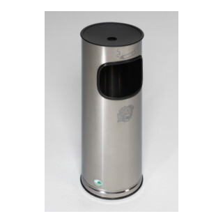 VAR Collecteur de déchets/cendrier H 61 K inox 1,5 l/17 l