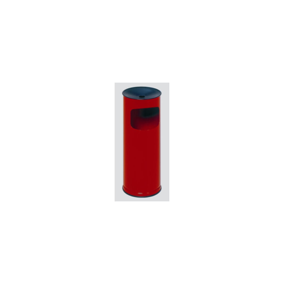 VAR Collecteur de déchets/cendrier H 61 K rouge 1,5 l/17 l
