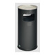 VAR Collecteur de déchets/cendrier H 70K argent antique 37,4 l-1