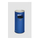 VAR Collecteur de déchets/cendrier H 70K bleu gentiane 37,4 l-1