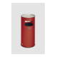 VAR Collecteur de déchets/cendrier H 70K rouge 37,4 l-1