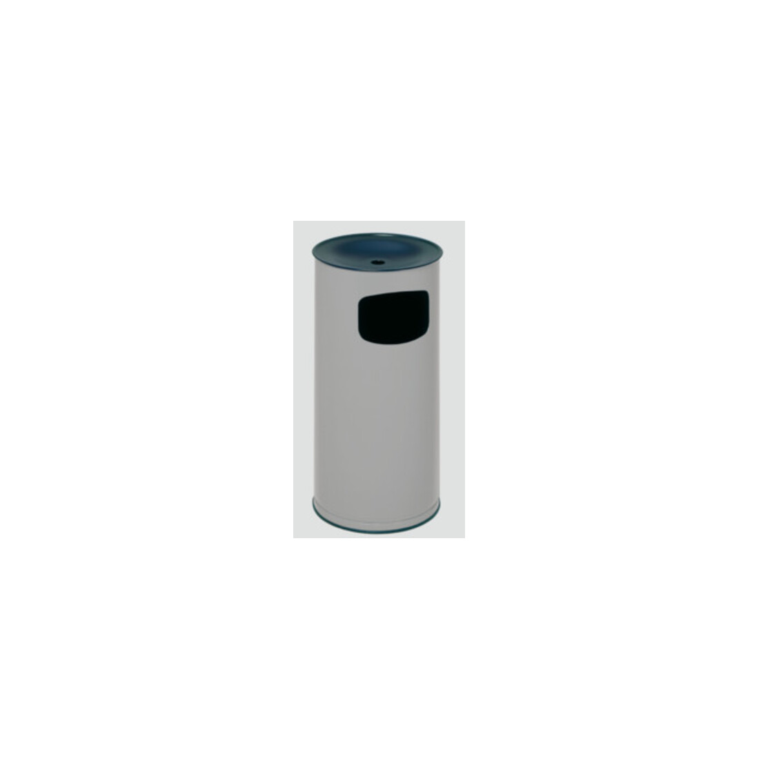 VAR Collecteur de déchets/cendrier H 71 K argent 44 l