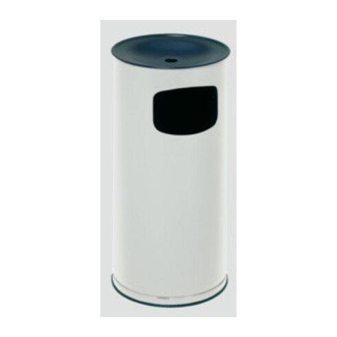 VAR Collecteur de déchets/cendrier H 71 K gris clair 44 l