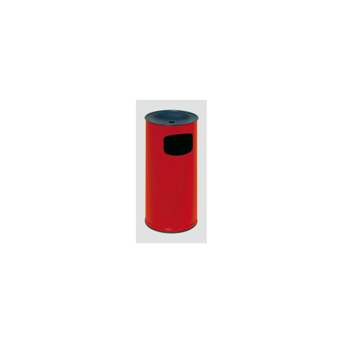 VAR Collecteur de déchets/cendrier H 71 × I 44 cm rouge 44 l
