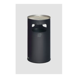 VAR Collecteur de déchets/cendrier H 75K anthracite 69,2 l