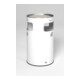 VAR Collecteur de déchets/cendrier H 75K blanc 69,2 l-1