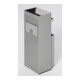 VAR Collecteur de déchets/cendrier H 77 argent 2 l/21 l-1