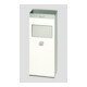 VAR Collecteur de déchets/cendrier H 77 blanc 2 l/21 l-1