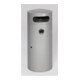 VAR Collecteur de déchets/cendrier KS 70 argent 70 l-1