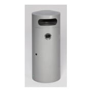 VAR Collecteur de déchets/cendrier KS 70 argent 70 l