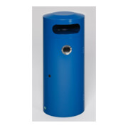 VAR Collecteur de déchets/cendrier KS 70 bleu gentiane 70 l