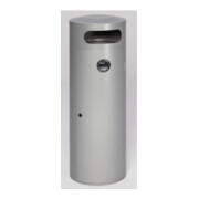 VAR Collecteur de déchets/cendrier KS 90 argent 90 l