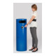 VAR Collecteur de déchets/cendrier KS 90 bleu gentiane 90 l-1