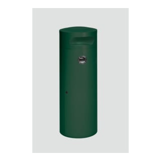 VAR Collecteur de déchets/cendrier KS 90 vert mousse 90 l