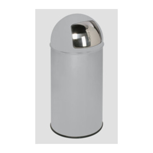 VAR Collecteur de déchets D 35 argent 50 l