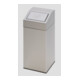 VAR Collecteur de déchets en acier inoxydable avec insert intérieur 82 l-1