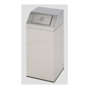 VAR Collecteur de déchets inox avec insert intérieur 48 l