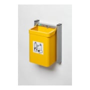 VAR Collecteur de déchets modèle "City" mural G3 autocollant pictogramme matériaux recyclables jaune 15 l-1