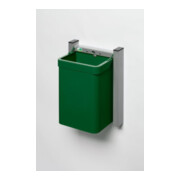 VAR Collecteur de déchets modèle "City" mural G3 autocollant pictogramme verre vert 15 l-1