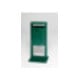 VAR Collecteur de déchets type AG 08 avec plaque de fond et toit vert mousse 40 l-1