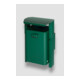 VAR Collecteur de déchets type AG 08 pour fixation murale ou sur tube avec toit vert mousse 40 l-1
