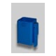 VAR Collecteur de déchets type AG 08 pour fixation murale ou sur tube, bleu gentiane 40 l-1