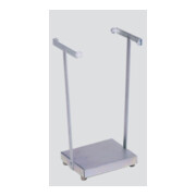 VAR Collecteur de déchets type SH 60 galvanisé stationnaire pour sacs 60/70 l