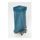 VAR Collecteur de déchets type SHR 120 inox mobile pour sacs 120 l