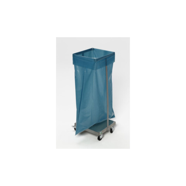 VAR Collecteur de déchets type SHR 120 inox mobile pour sacs 120 l
